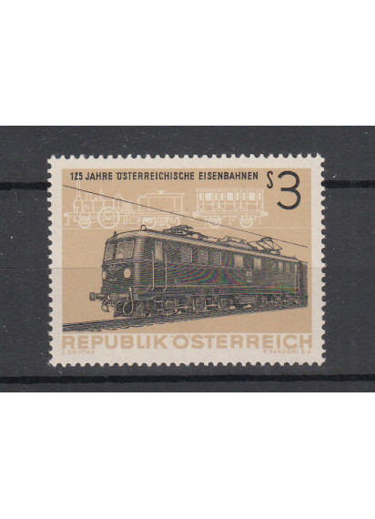 1962 Austria Ferrovie Locomotiva 1 val.